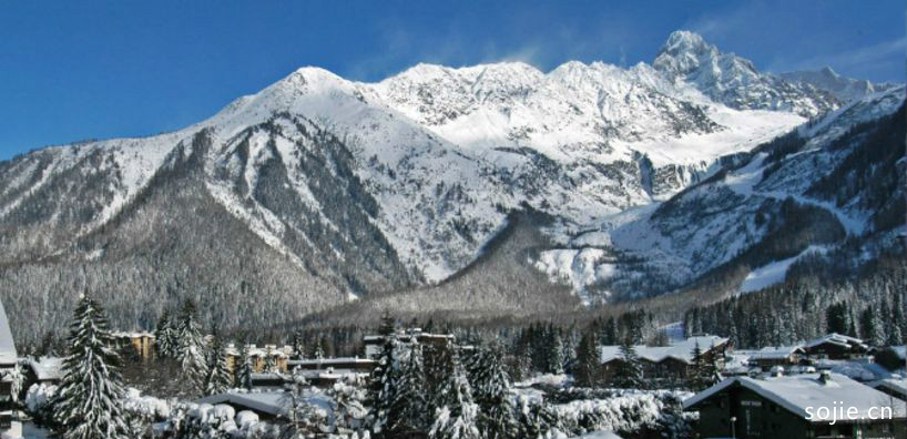 世界十大最受欢迎的滑雪胜地：法国夏蒙尼