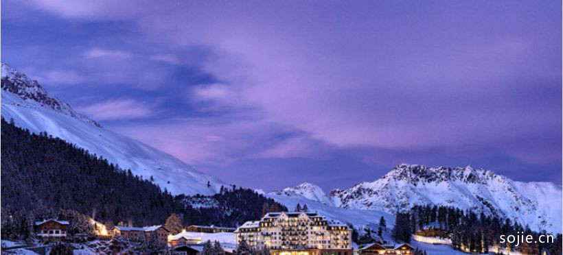 世界十大最受欢迎的滑雪胜地：瑞士圣莫里茨
