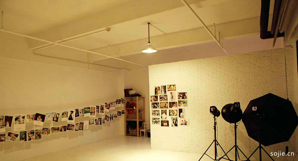 个人写真摄影工作室装修效果图 5款小型摄影工作室内部装潢设计图片