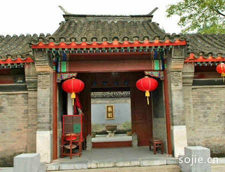 颐园国品四合院垂花门图片欣赏 4款中国古建清式垂花门结构设计图