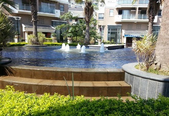 私家别墅花园泳池设计图 4款家庭标准室外私家游泳池装修方案图