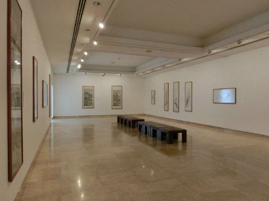 4款美术馆室内设计图 南京四方当代美术馆展厅设计方案平面图