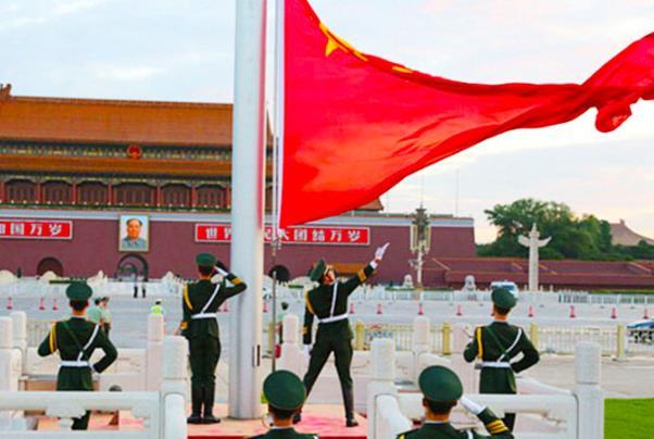 2022年北京天安门升旗时间和降旗时间