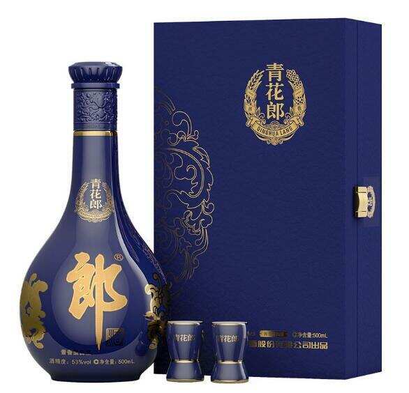 青花郎酒53度多少钱一瓶，53度青花郎酒价格表和图片